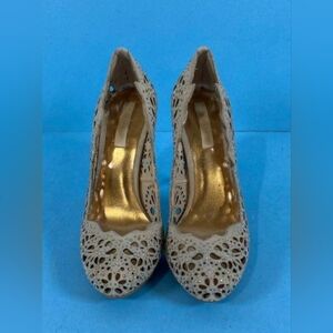 BCBGMaxAzria Embellished heels size 8.5